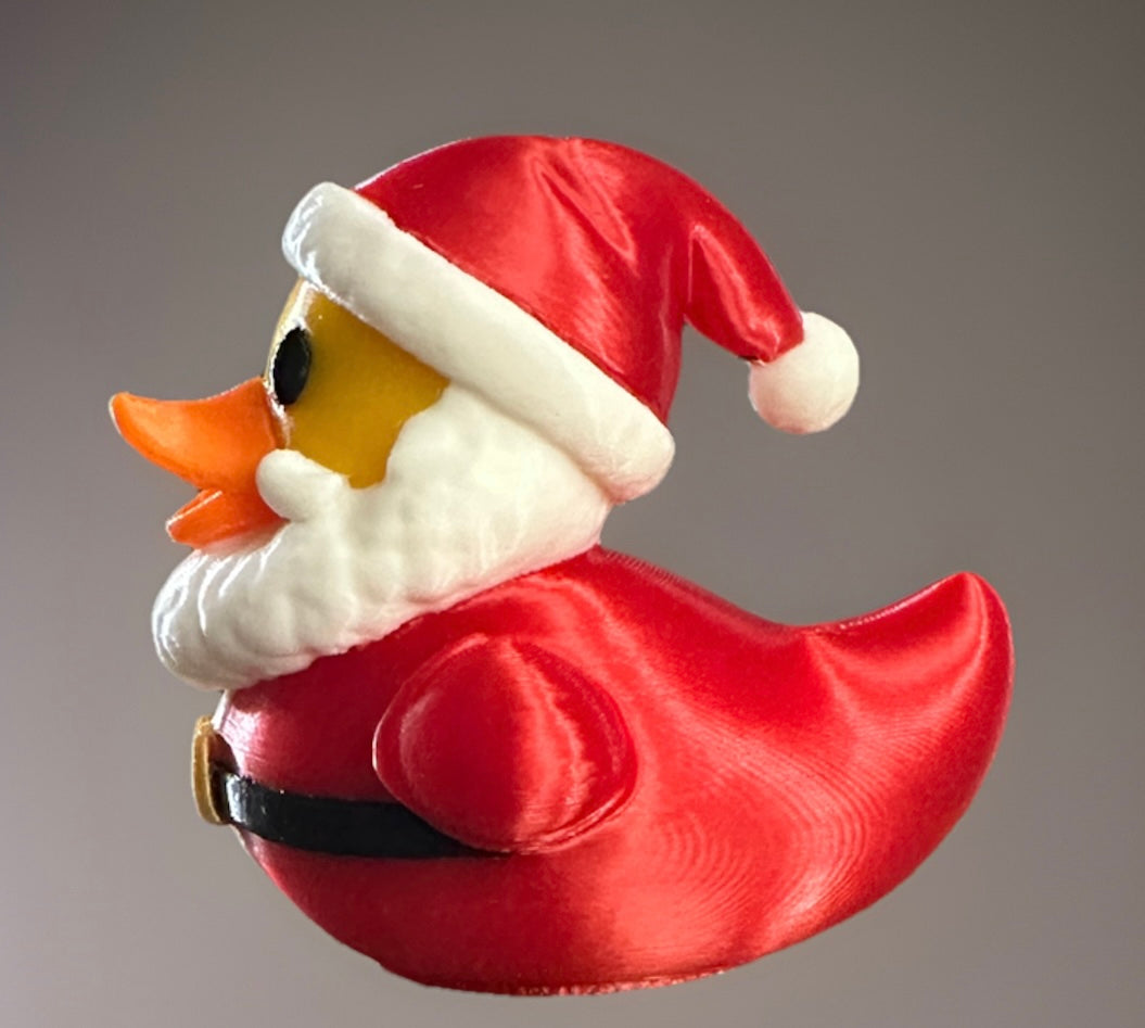 Reed's 3D Printed Santa Clause Duck-Collectible