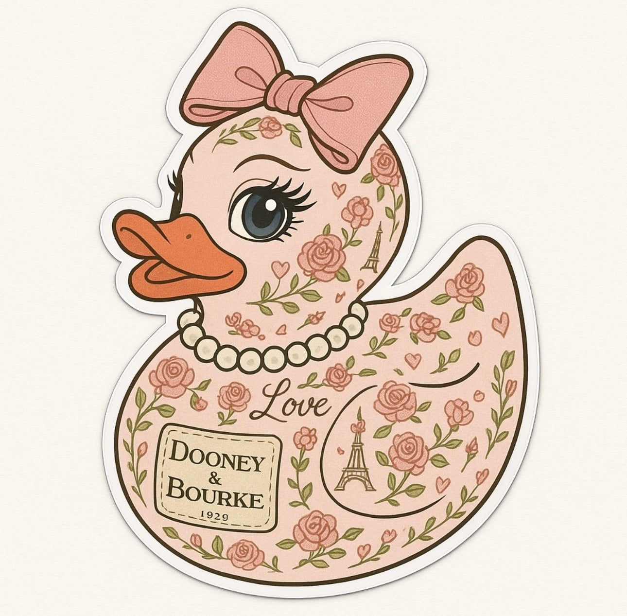 Dooney & Bourke Rubber Duck Sticker by Reed’s Rubber Ducks