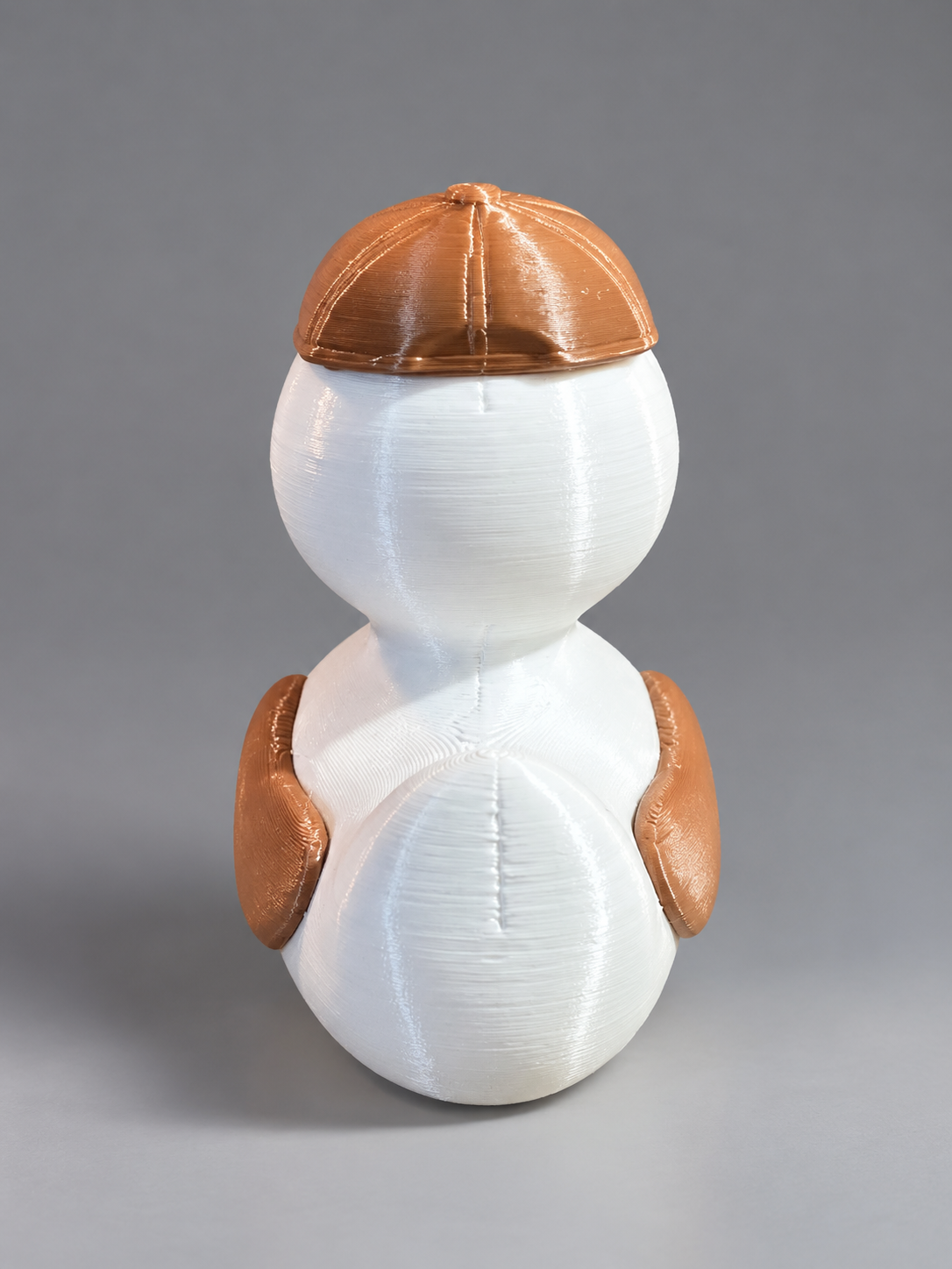 UPS 3D Printed Duck made by Reeds Rubber Ducks and Sensory Shop