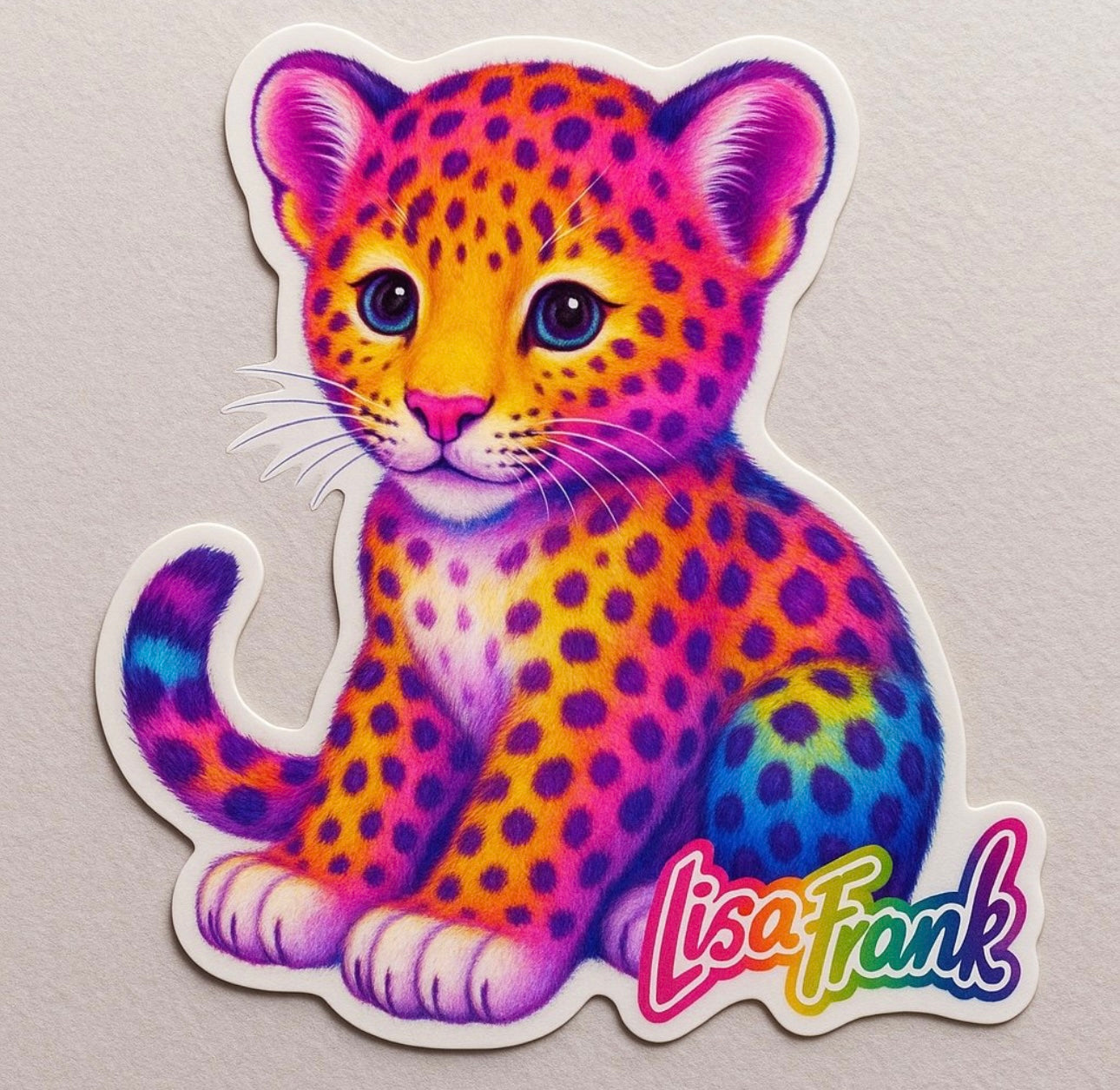 Lisa Frank Sticker by Reed’s Rubber Ducks and Sensory Shop
