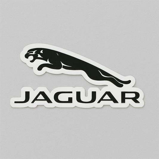 Jaguar Vinyl Sticker by Reed’s Rubber Ducks