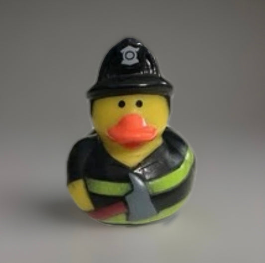 Fireman Rubber Duck 2”