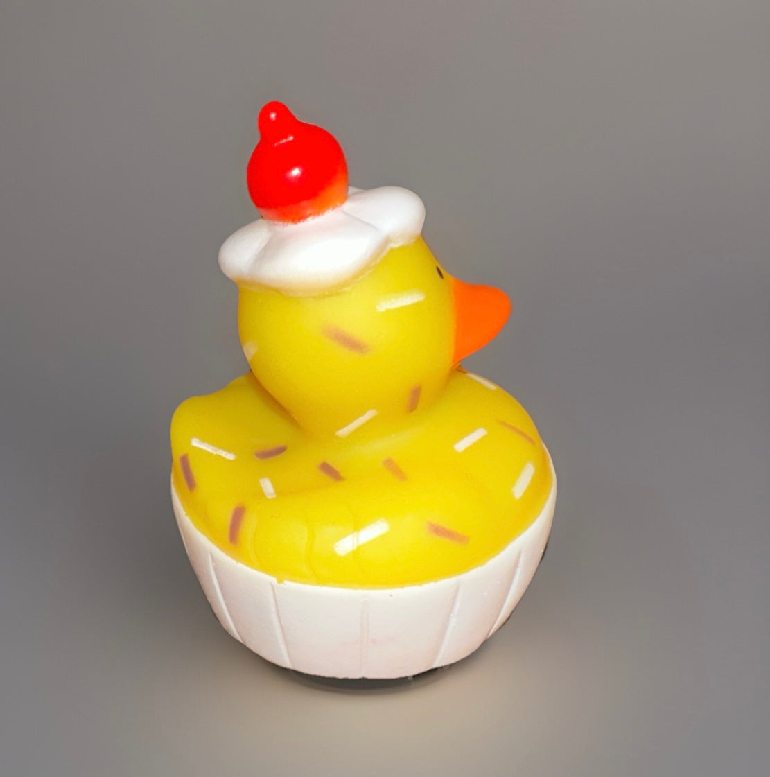 Vanilla Cupcake Rubber Duck 2”