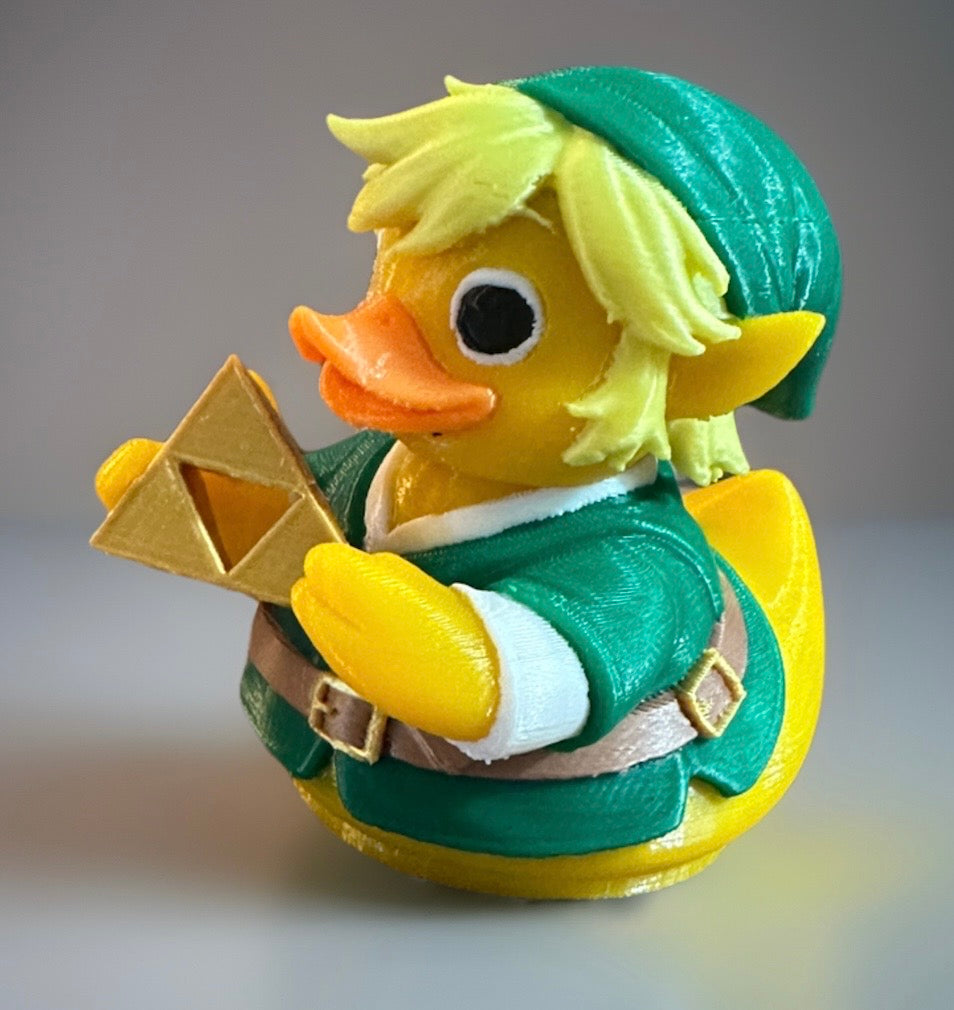 Reed's 3D Link from Zelda Duck-Collectible