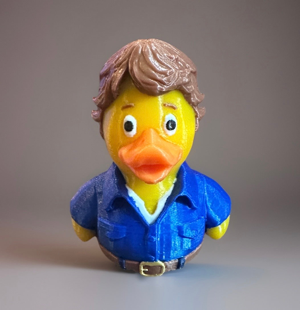 Reed's 3D Printed Luke Duke Duck-Collectible