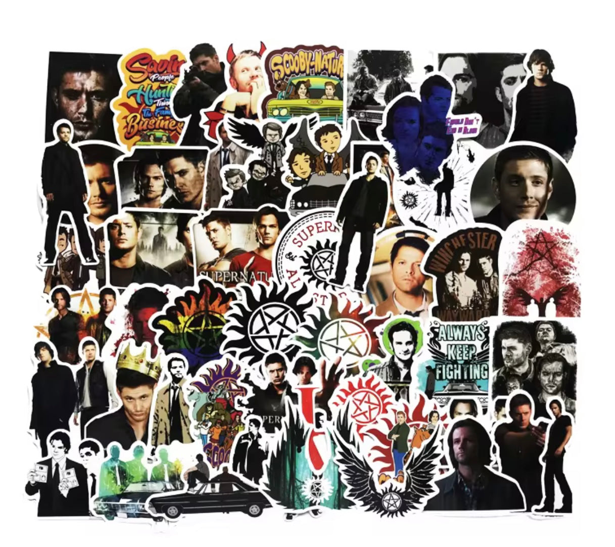 Supernatural TV Show Stickers