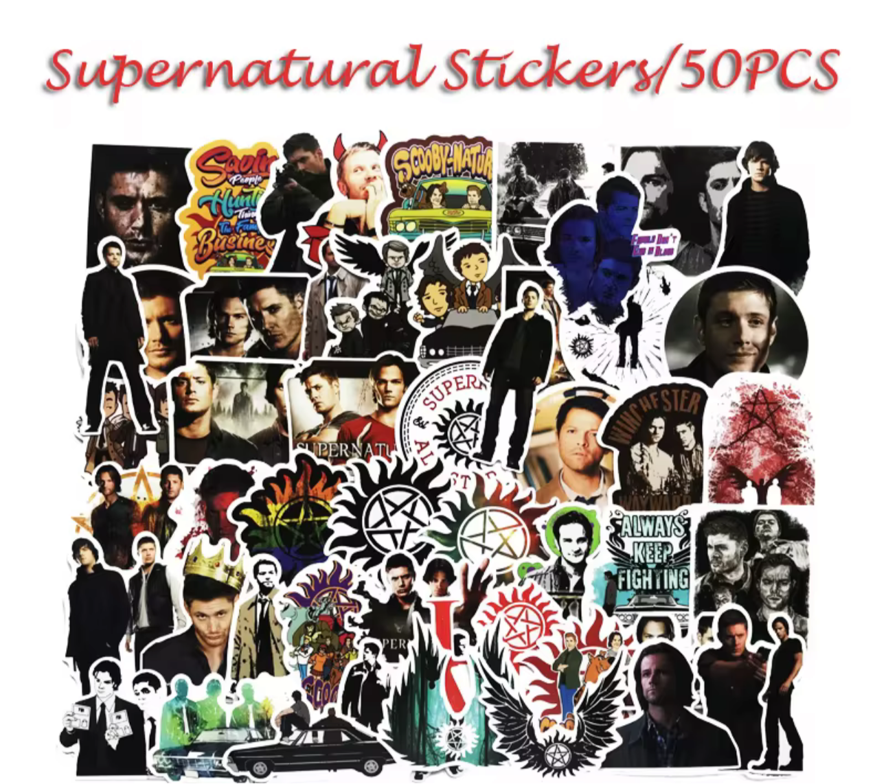Supernatural TV Show Stickers