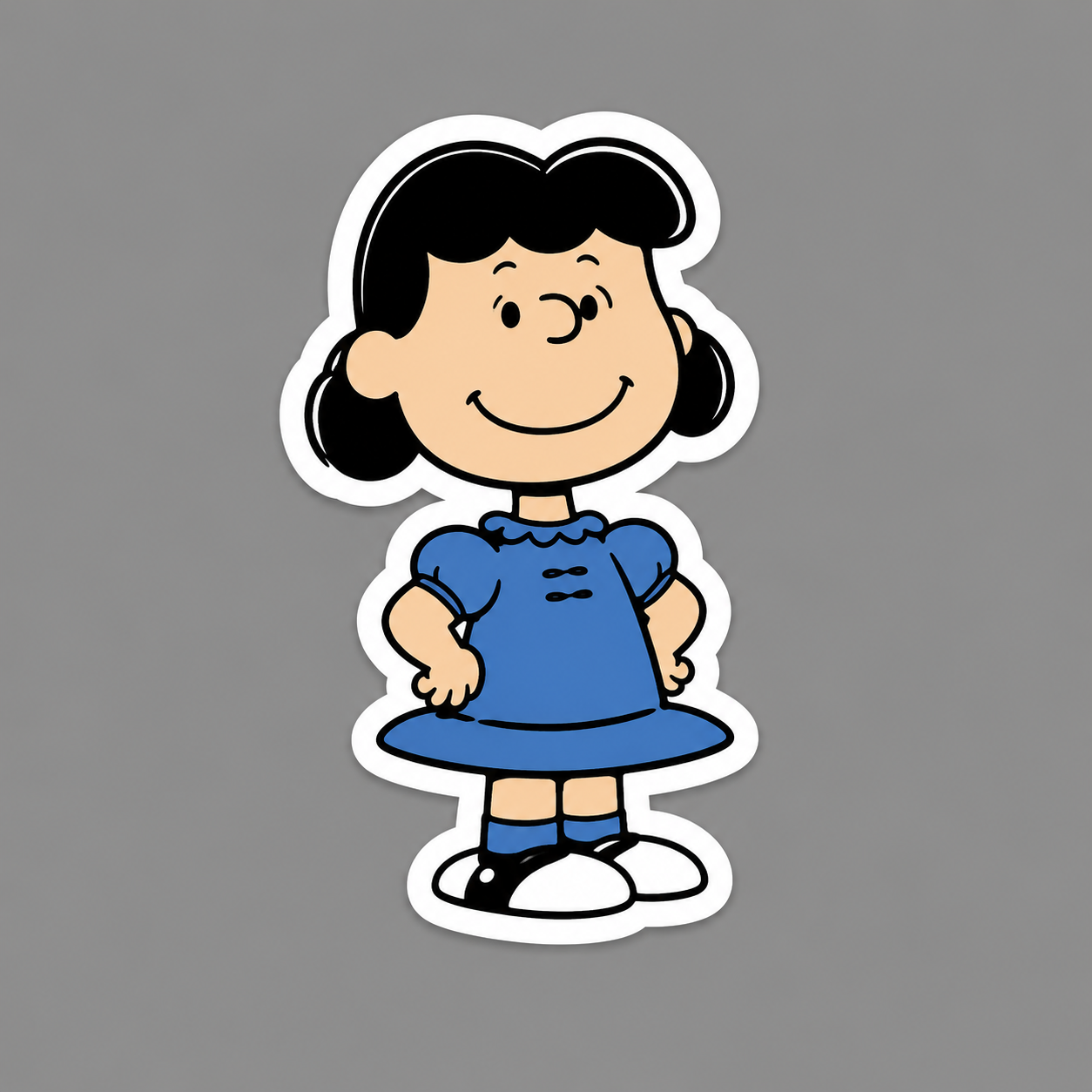 Lucy Die-cut Waterproof Vinyl Sticker by Reed’s Rubber Ducks