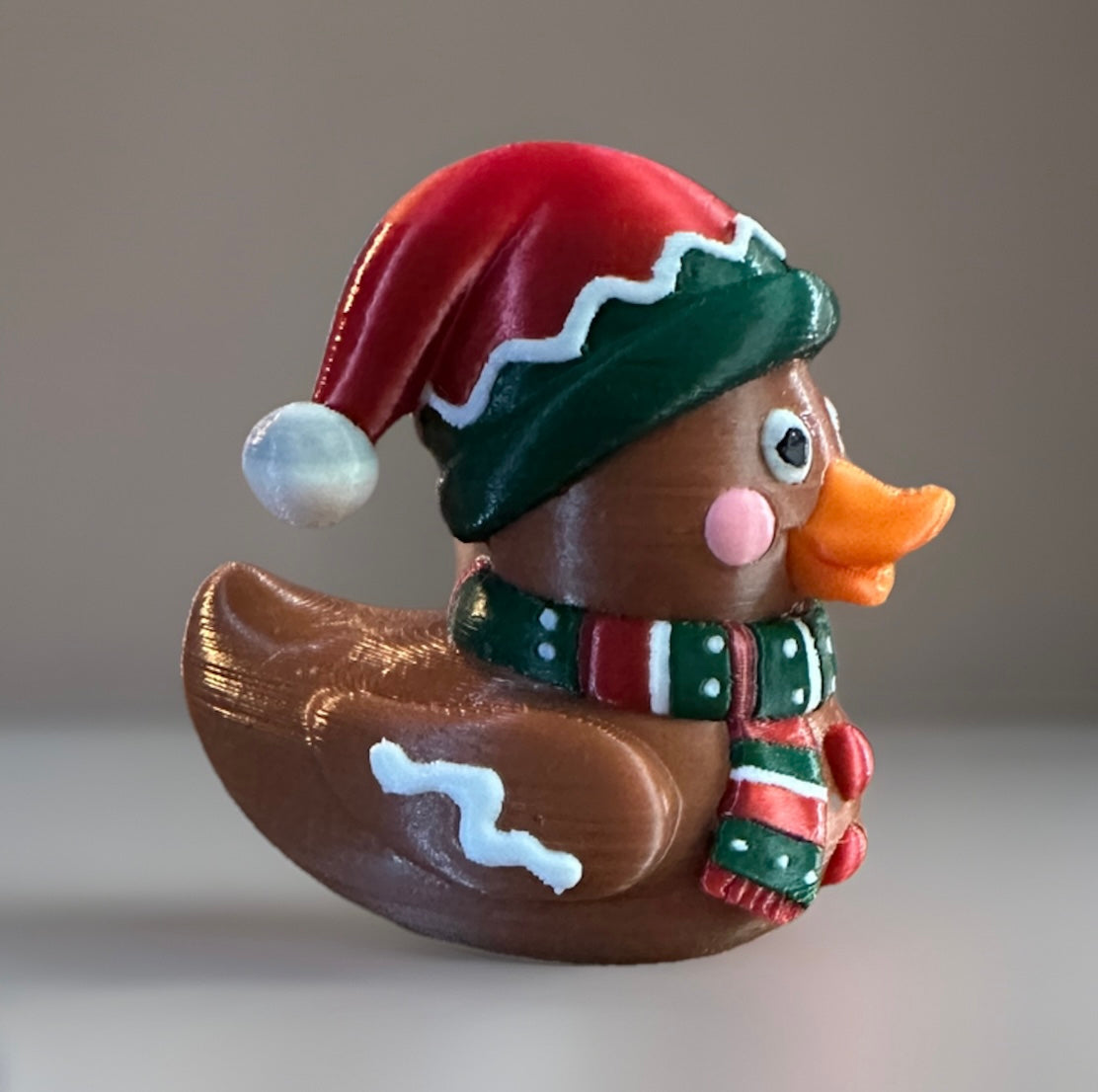 Reed's 3D Printed Gingerbread Duck-Collectible