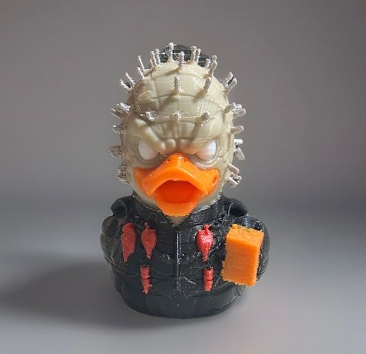 3D Printed Pinhead Duck made by Reeds Rubber Ducks and Sensory Shop