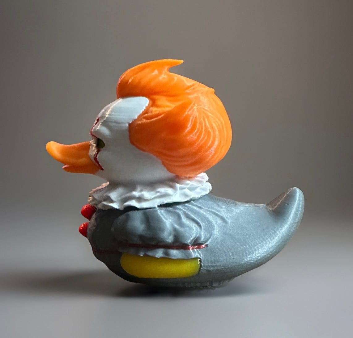 PennyWise 3D Printed Duck made by Reeds Rubber Ducks and Sensory Shop