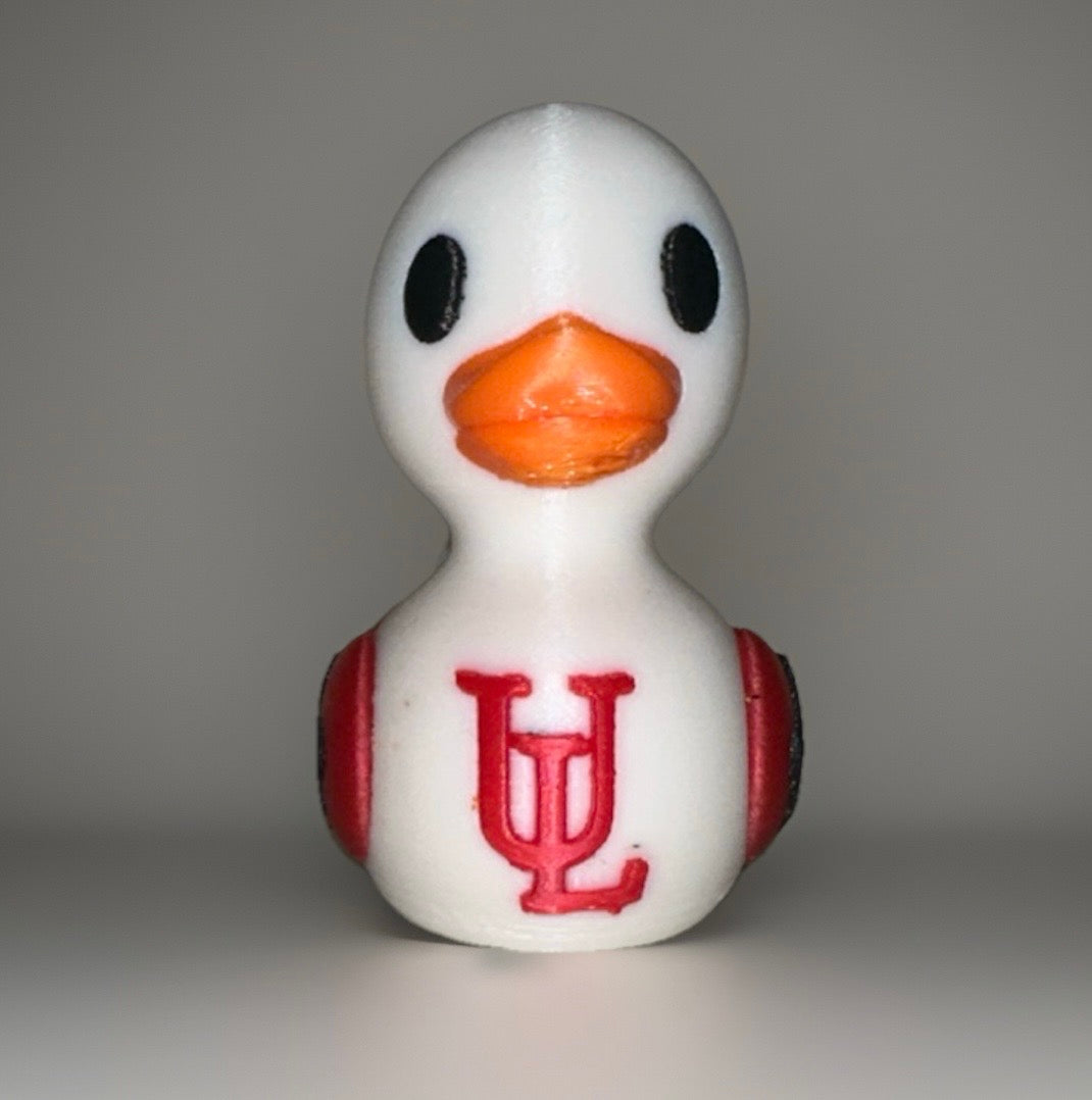 UL of Lafayette, Louisiana 3D Printed Duck made by Reeds Rubber Ducks and Sensory Shop