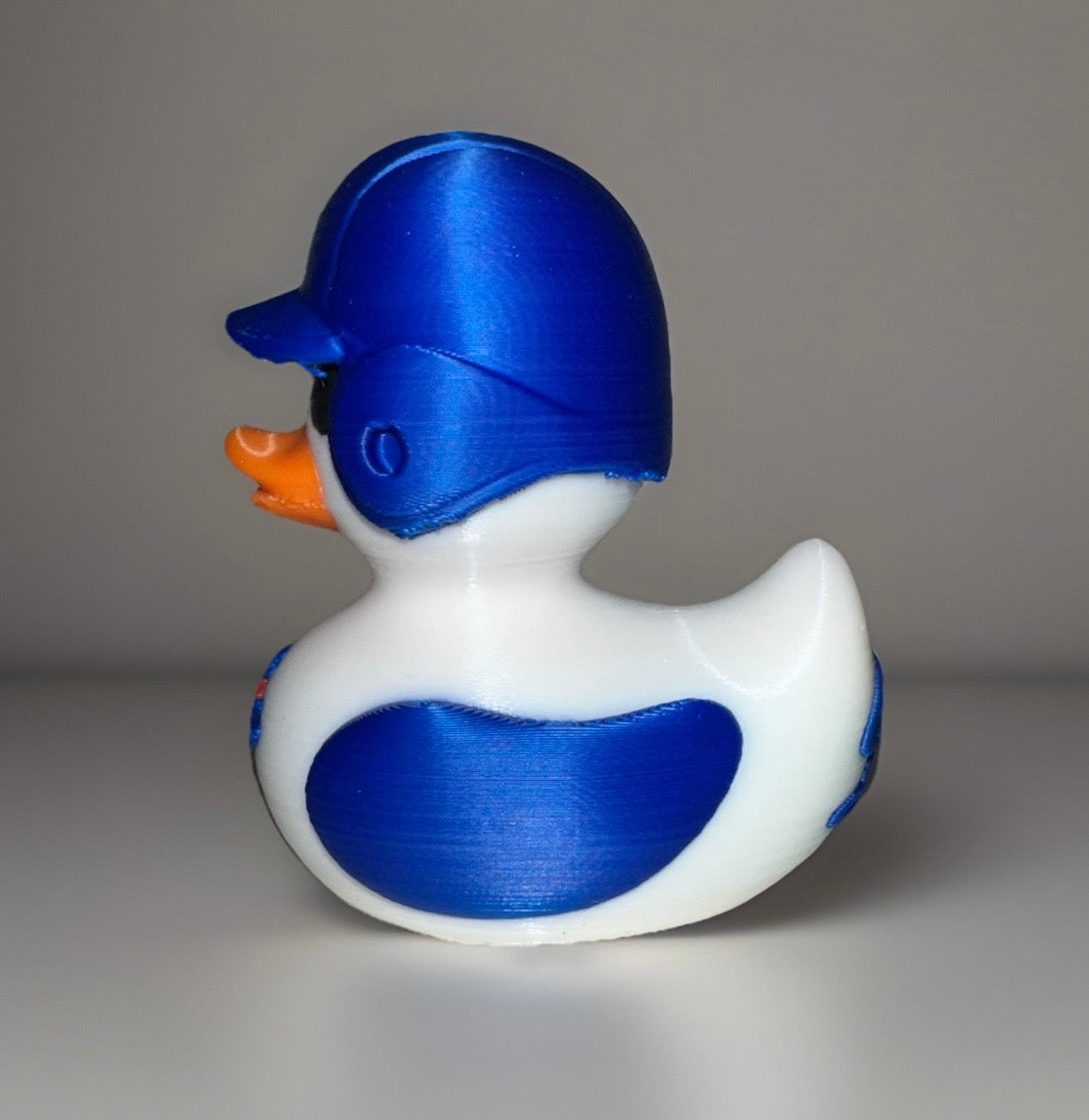 Los Angeles Dodgers 3D Printed Duck made by Reeds Rubber Ducks and Sensory Shop