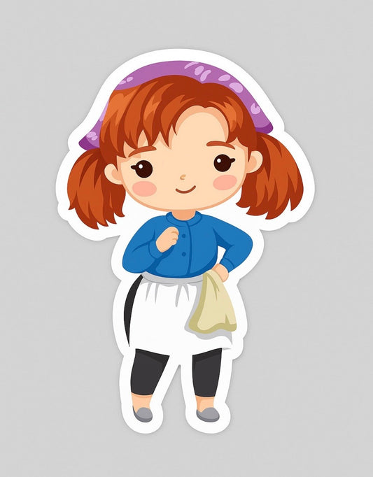 Gilmore Girls Sookie Sticker Die-cut Vinyl by Reed’s Rubber Ducks