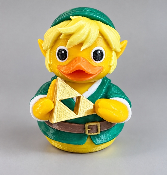 Reed's 3D Link from Zelda Duck-Collectible