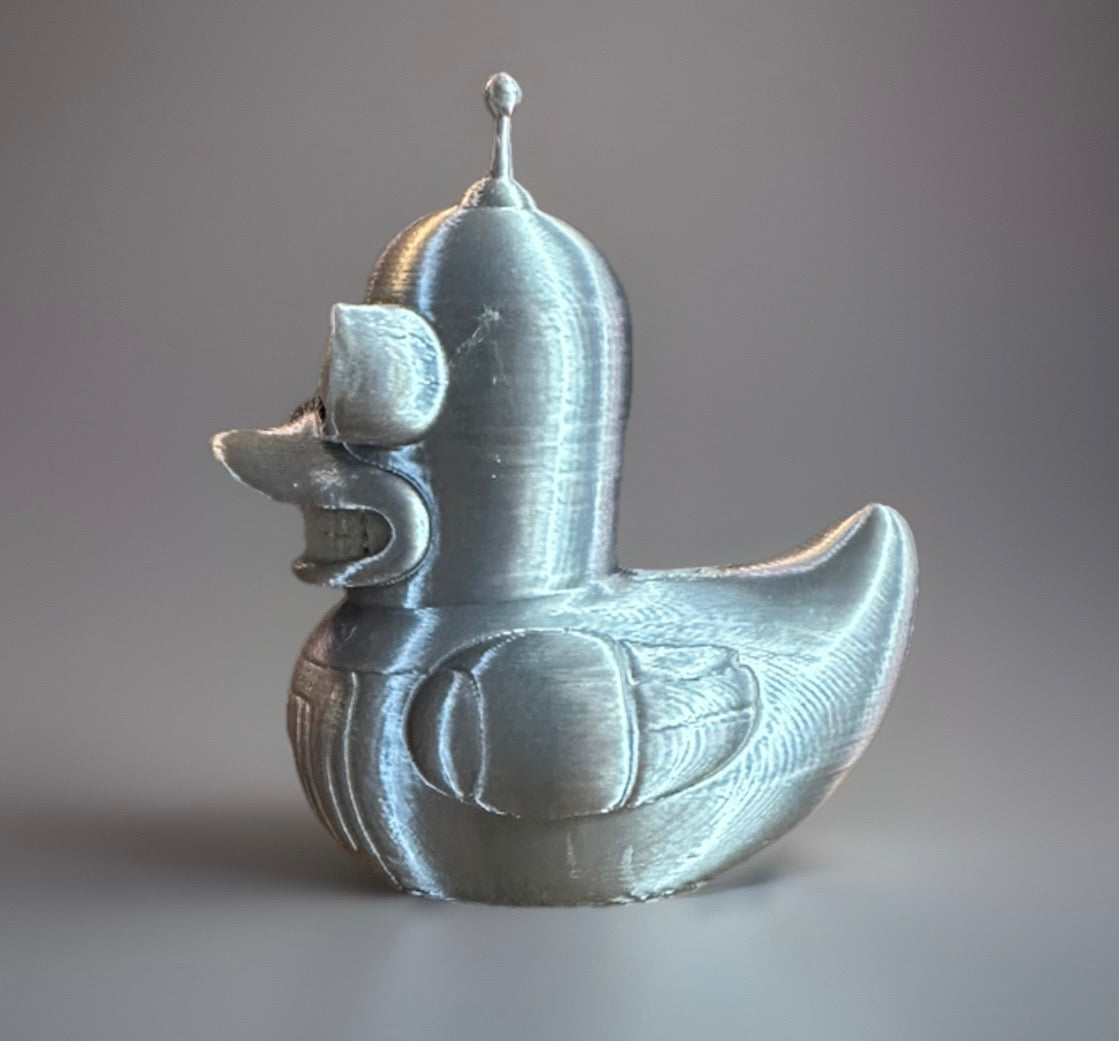 Reed's 3D Printed Futurama’s Bender Duck-Collectible