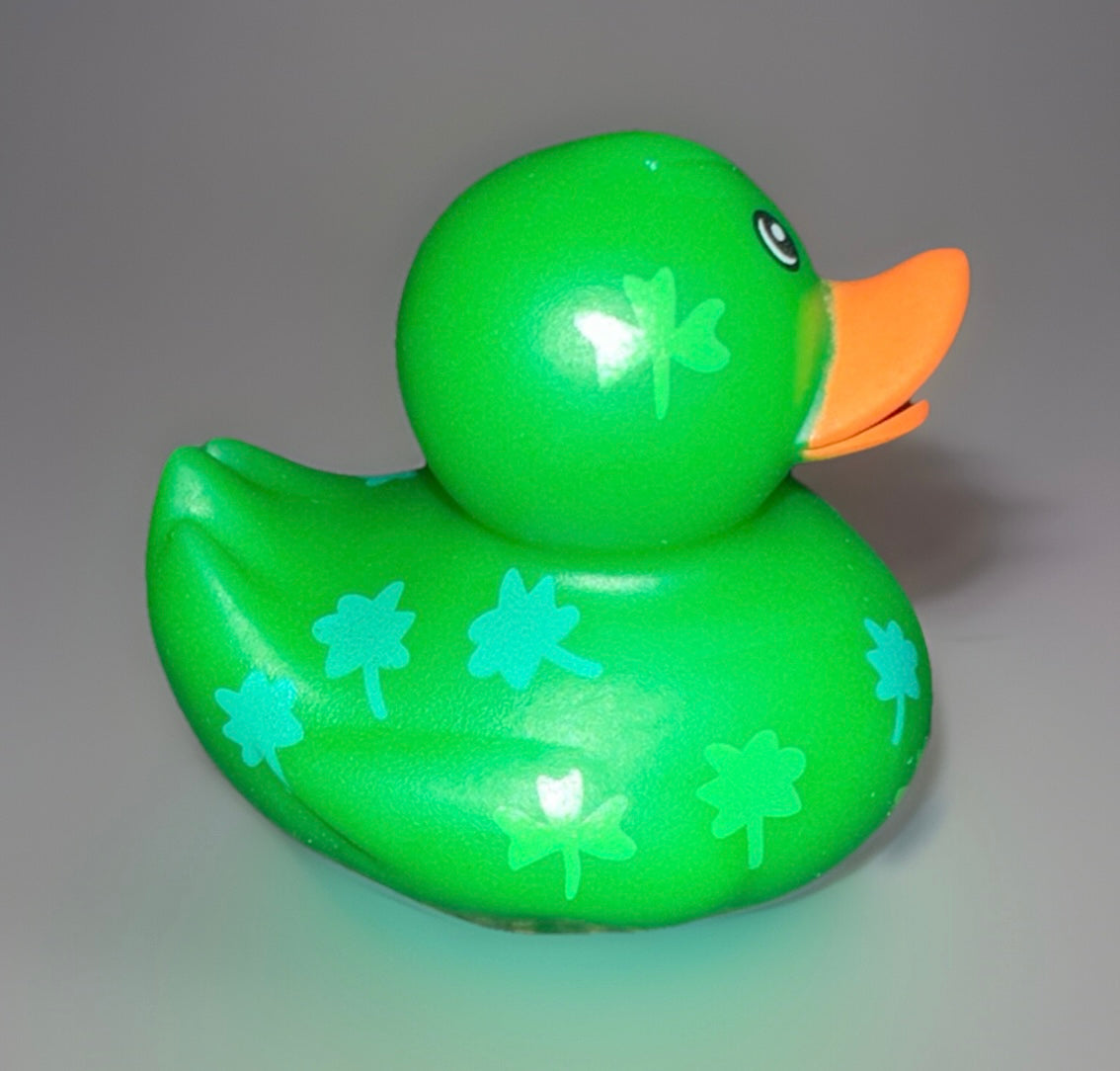 Kelly Green St. Patrick’s Day Rubber Duck 2”