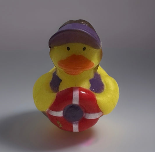Female Life Guard Rubber Duck 2”
