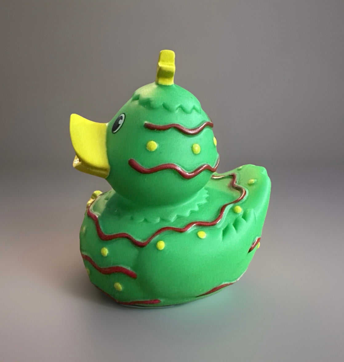 Christmas Tree Rubber Duck 3.5”