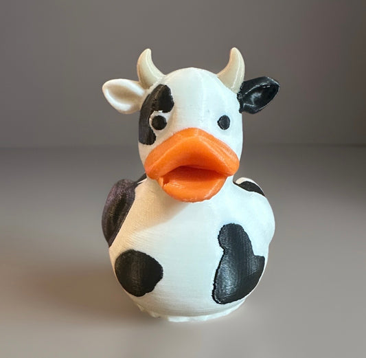 Reed's 3D  Holstein Friesian Cow Duck-Collectible