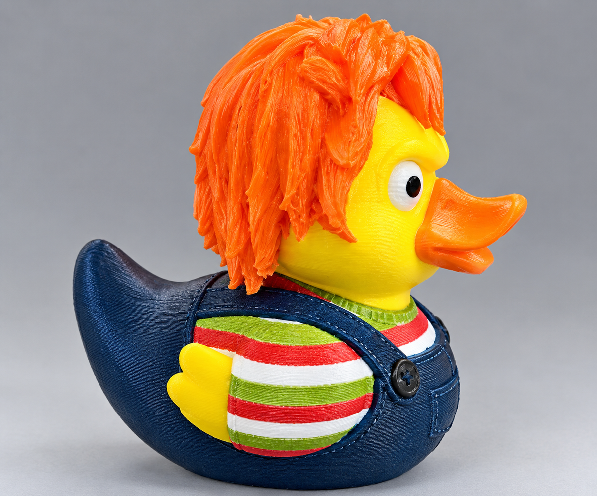 Reed's 3D Printed Child’s Play Chucky Duck