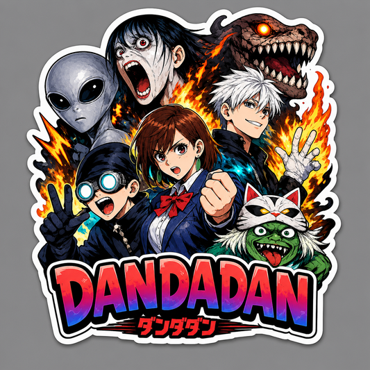 Anime Die-cut Waterproof Vinyl Sticker by Reed’s Rubber Ducks