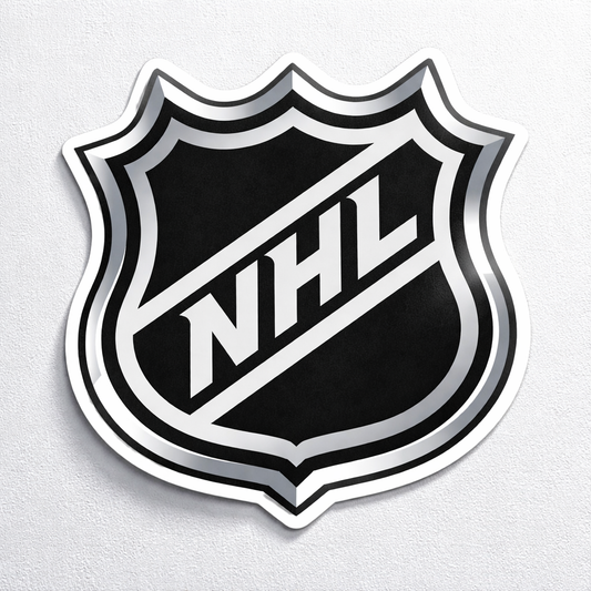 NHL Die-Cut Vinyl Waterproof Sticker