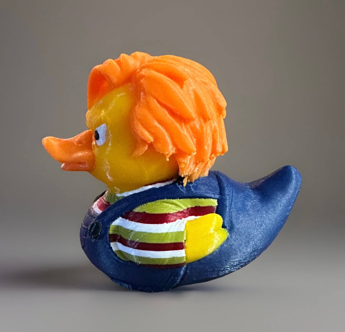Reed's 3D Printed Child’s Play Chucky Duck