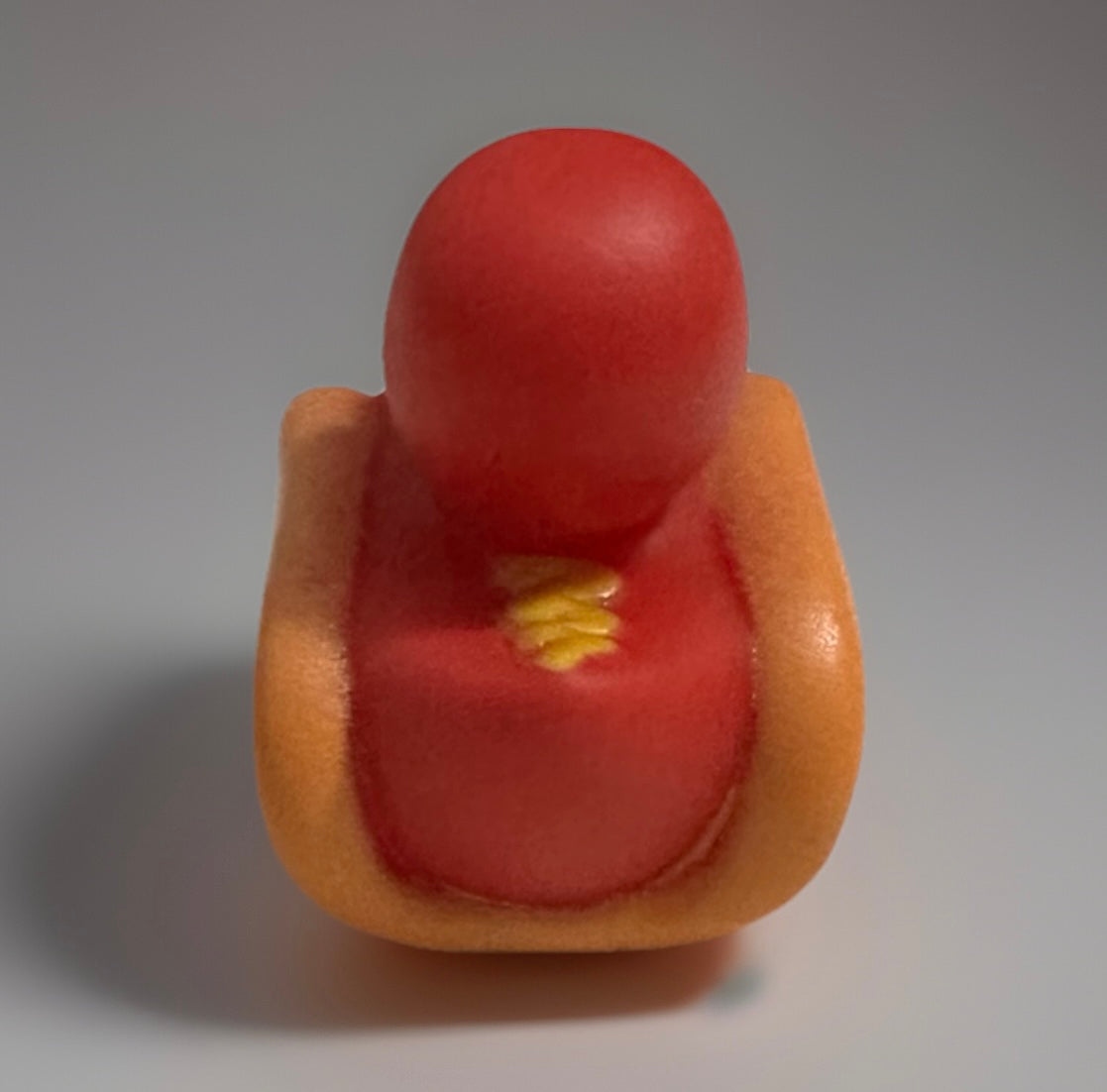 Hot Dog Rubber Duck 2”