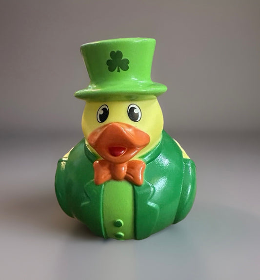 Top Hat St. Patrick’s Day Rubber Duck 3.5”