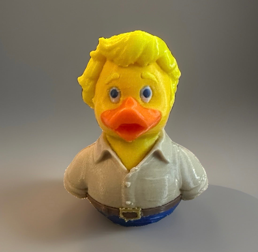 Dukes of Hazard “Bo Duke” 3D Printed Duck/Bo Duke /Dukes of Hazard Gift