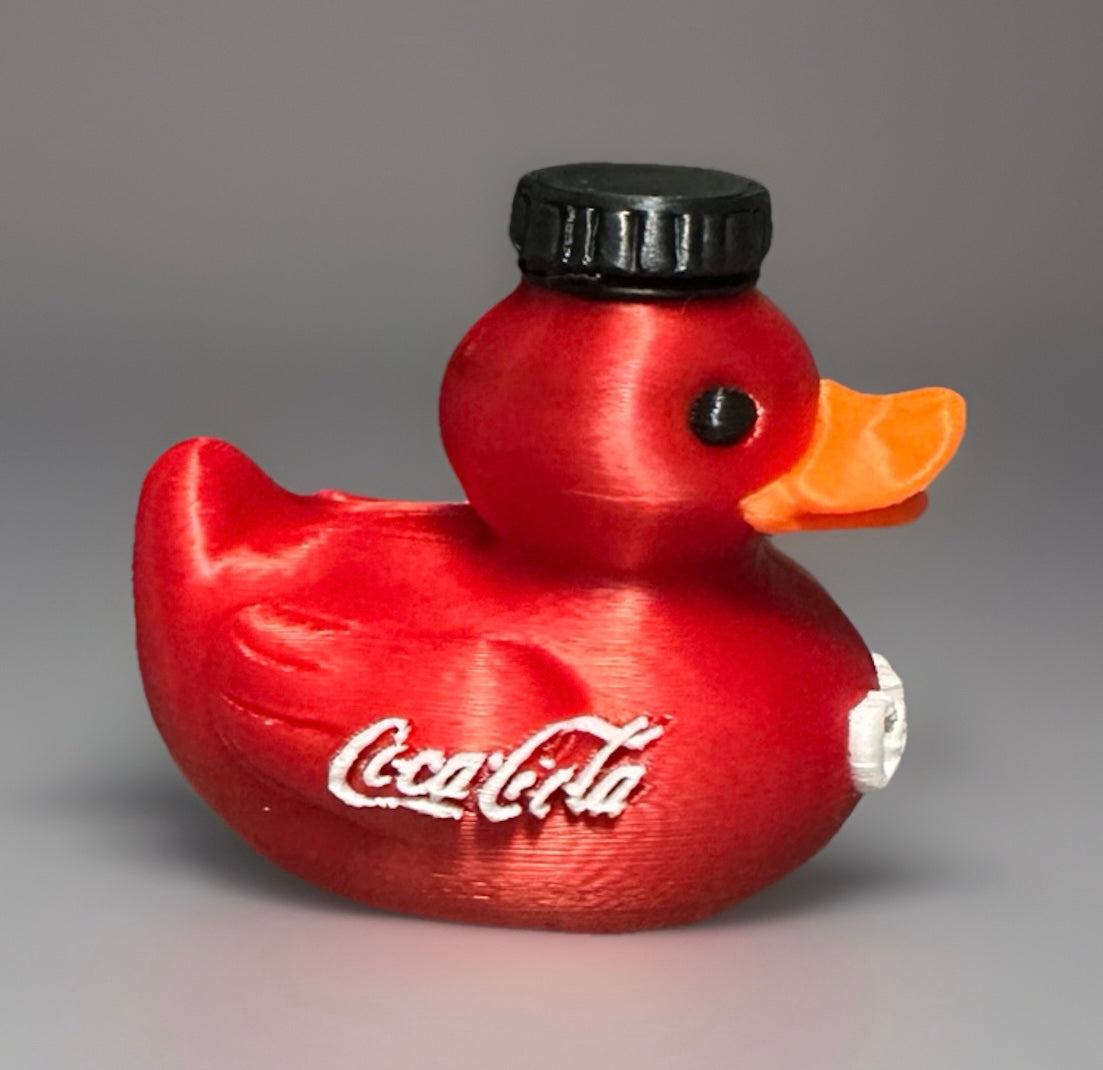Reed's 3D Printed Coca-Cola 
Duck-Collectible