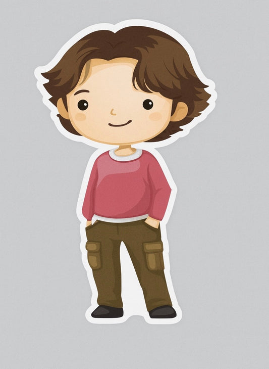 Gilmore Girls Dean Sticker Die-cut Vinyl by Reed’s Rubber Ducks