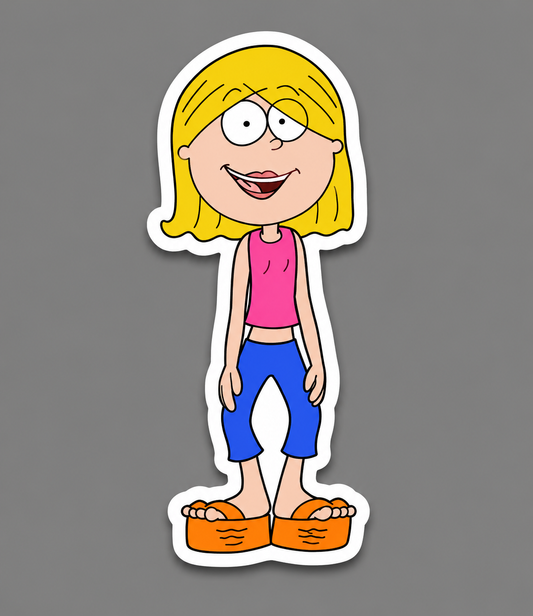 Lizzy McGuire Die-Cut Sticker by Reed’s Rubber Ducks