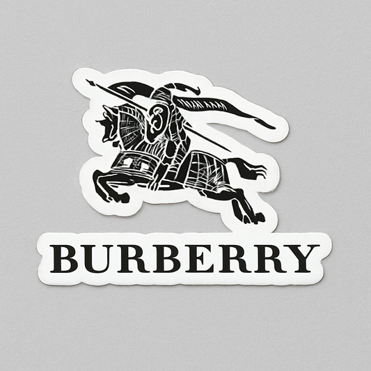 Burberry Vinyl Sticker by Reed’s Rubber Ducks