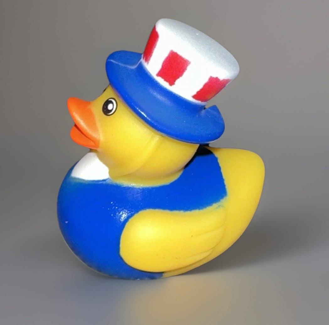 Patriot Blue Vest Rubber Duck 2”
