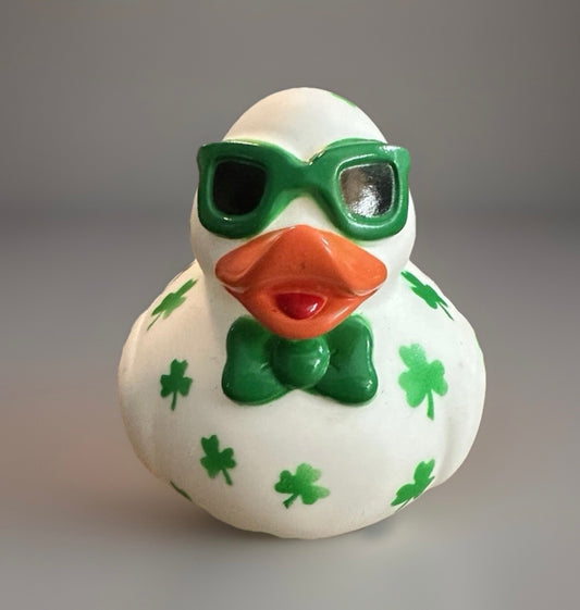 St. Patrick’s Day Sunglasses Rubber Duck 3.5”