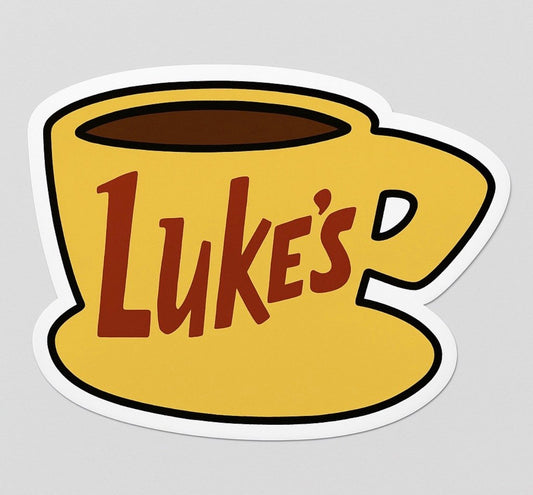 Luke’s Gilmore Girls Sticker Die-cut Vinyl by Reed’s Rubber Ducks