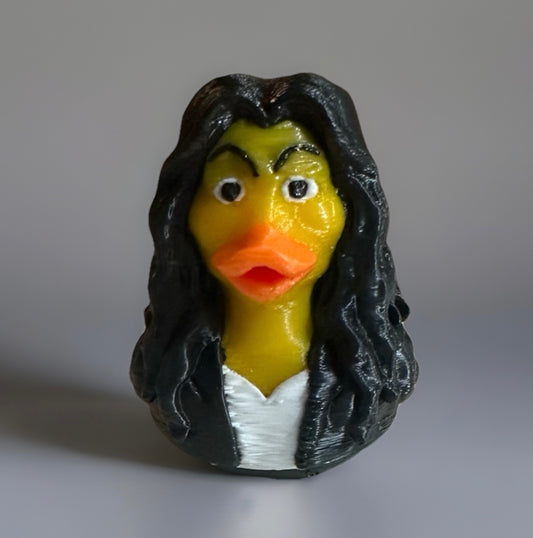 3D Printed Duck “Cher” made by Reed’s Rubber Ducks and Sensory Shop