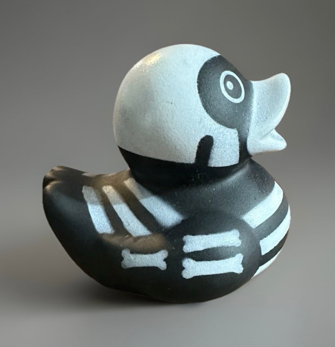 Skeleton Rubber Duck 2”