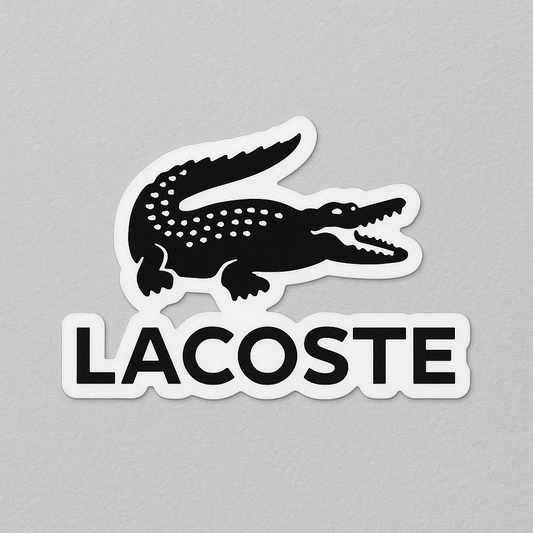 Lacoste Vinyl Sticker by Reed’s Rubber Ducks