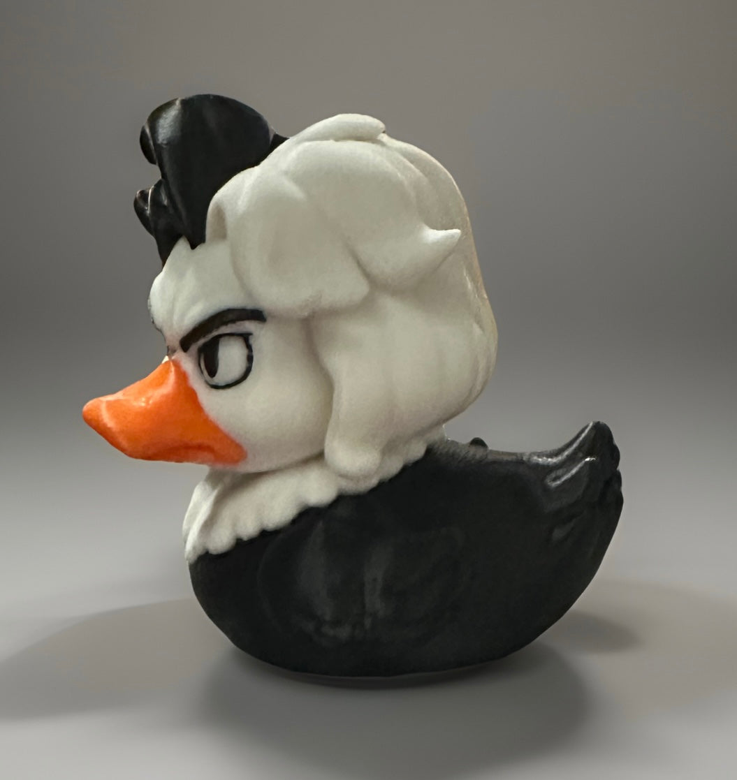 Reed’s 3D Printed Cruella Duck – Unique Collectible Rubber Duck
