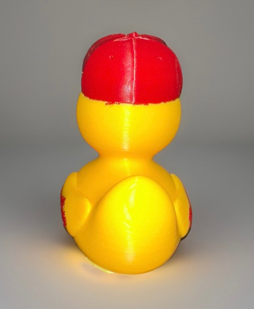 Alabama Crimson Tide 3D Printed Duck made by Reeds Rubber Ducks and Sensory Shop