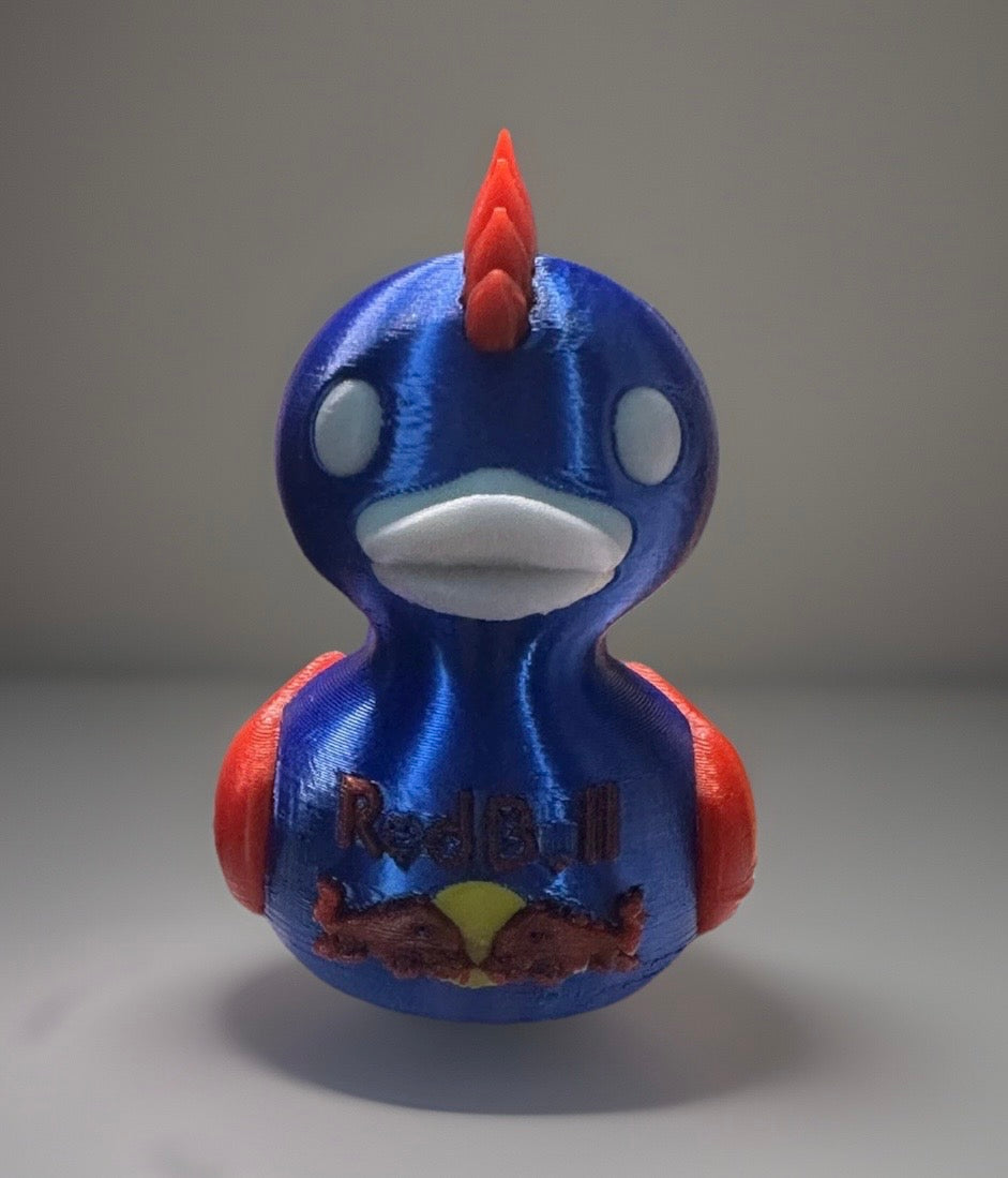 Reed's 3D Printed Red Bull Duck-Collectible
