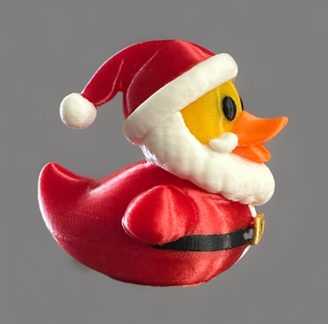 Reed's 3D Printed Santa Clause Duck-Collectible