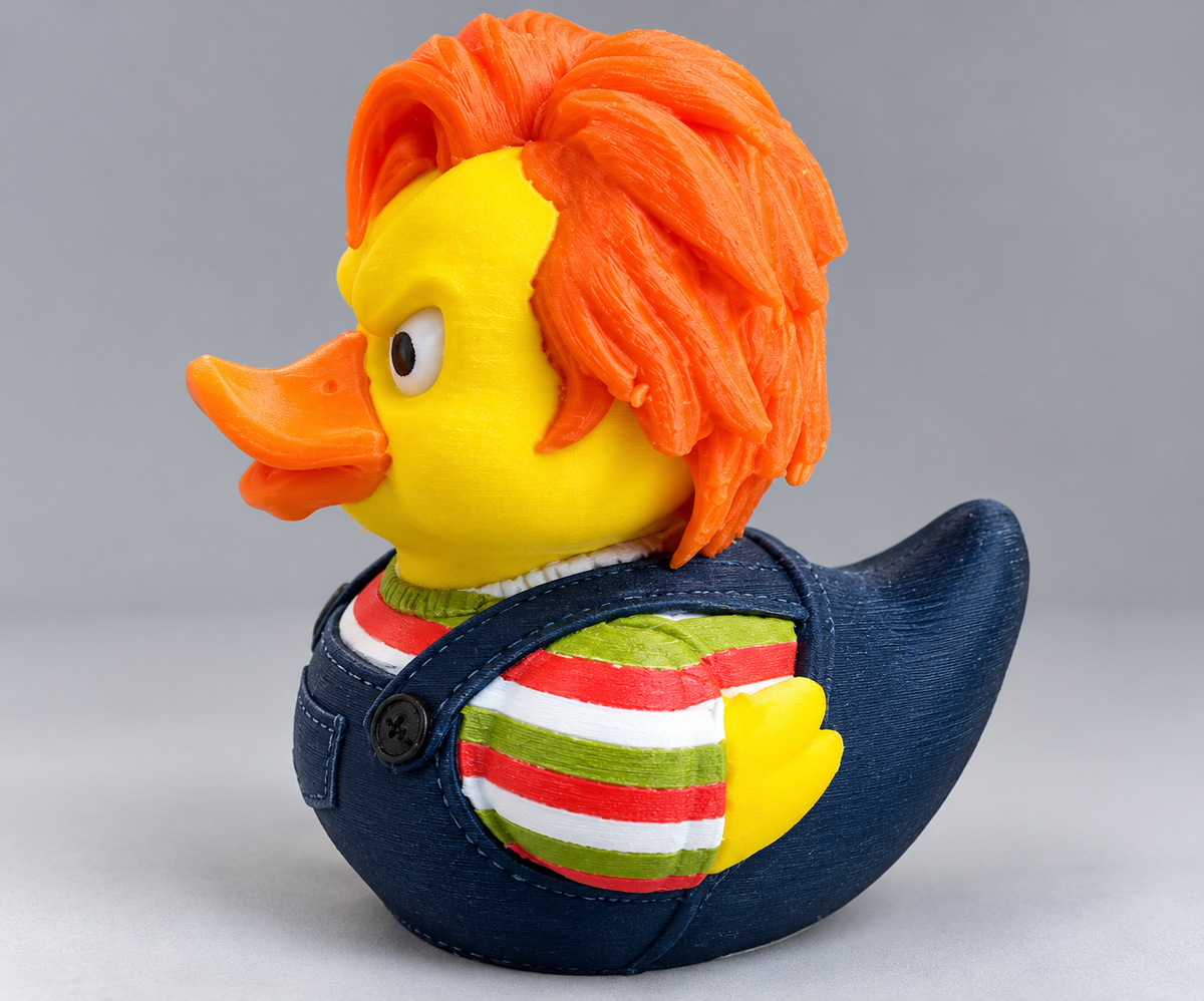 Reed's 3D Printed Child’s Play Chucky Duck
