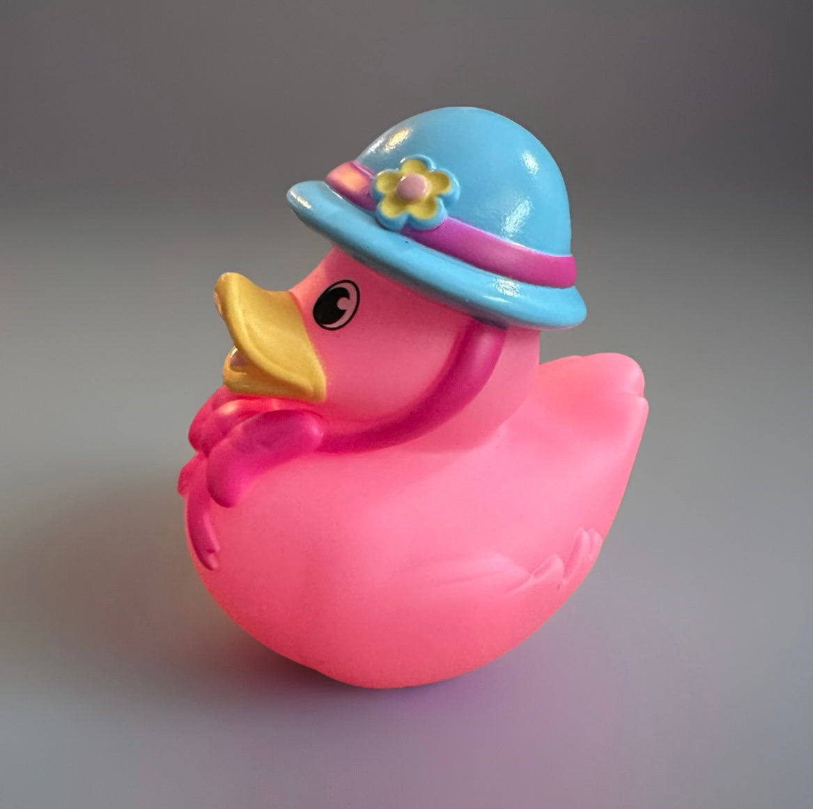 Pink Easter Rubber Duck 3.5”