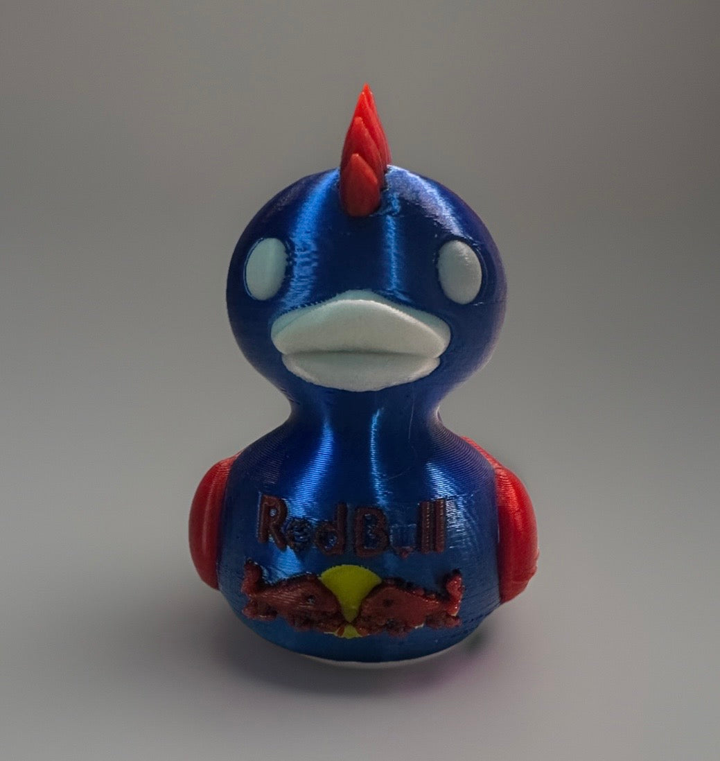 Reed's 3D Printed Red Bull Duck-Collectible