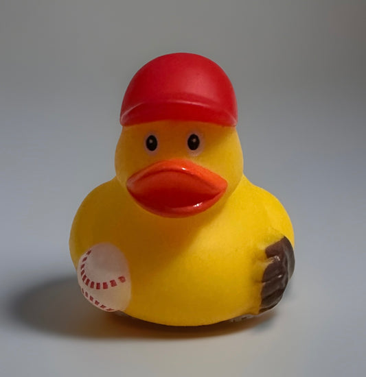 Baseball Rubber Duck(2) 2”