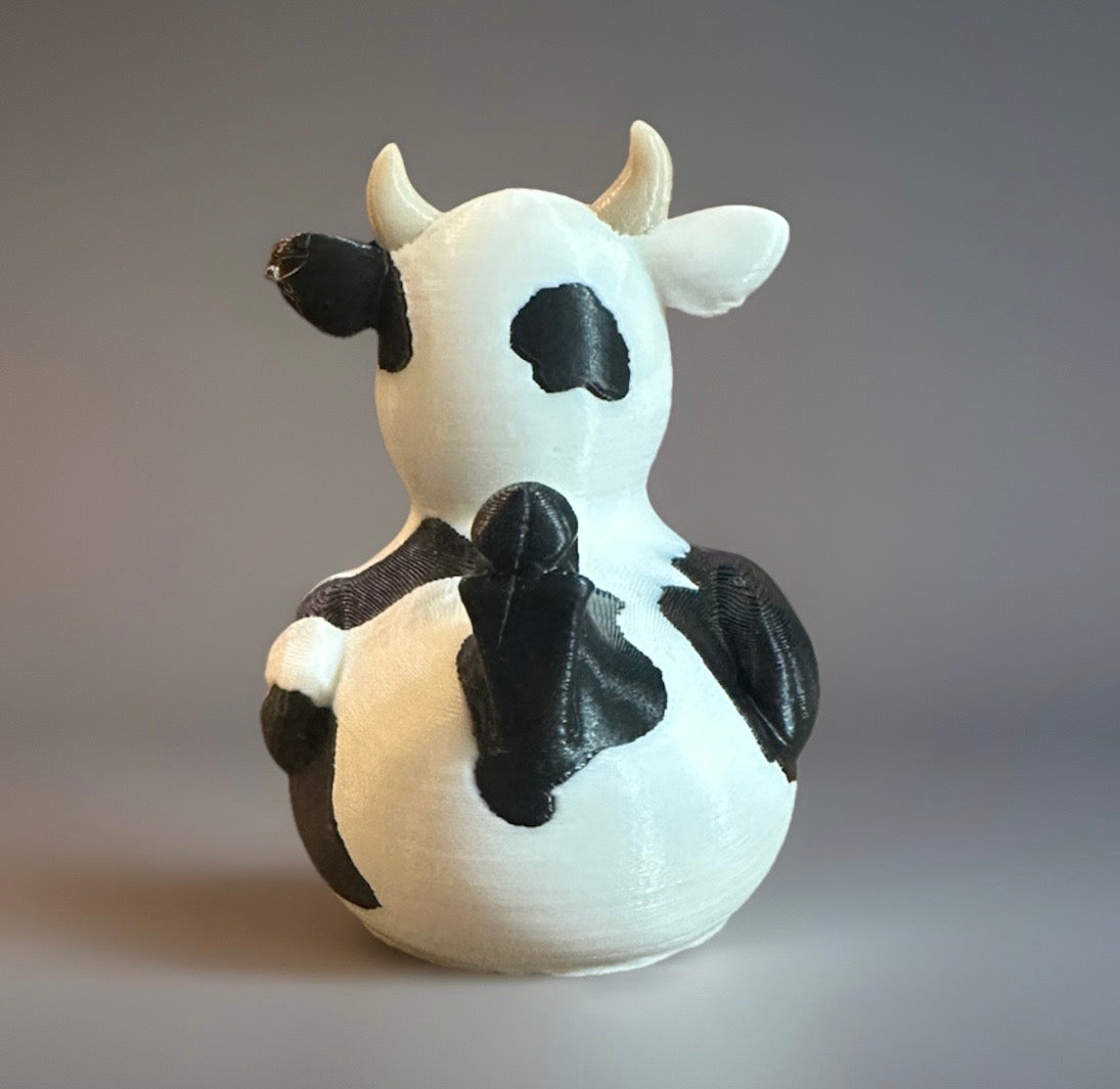 Reed's 3D  Holstein Friesian Cow Duck-Collectible